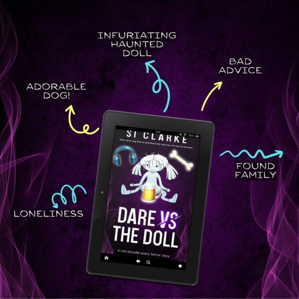INFURIATING HAUNTED DOLL. ADORABLE DOG! LONELINESS. BAD ADVICE. FOUND FAMILY. DARE VS THE DOLL by SI CLARKE